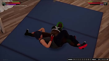 Lacey vs saniah nf3d lesbian sex battle combat