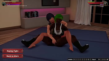 Lacey vs saniah nf3d lesbian sex battle combat
