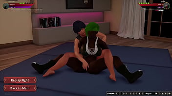 Lacey vs saniah nf3d lesbian sex battle combat