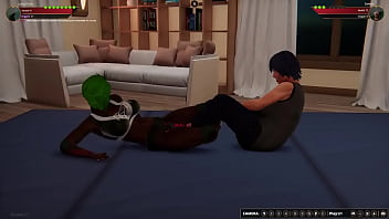 Lacey vs saniah nf3d lesbian sex battle combat