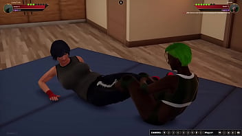 Lacey vs saniah nf3d lesbian sex battle combat