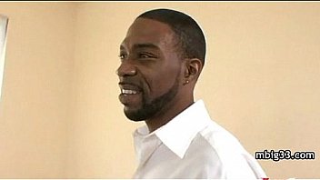 Girl getting rammed by a big black dick