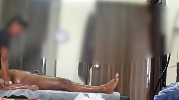 Flashing dick to maid