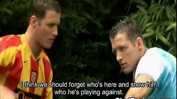 Hot Soccer Players Having A Threesome thumbnail