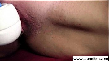 Nasty hot girl insert sex toys in holes to masturbate video 03