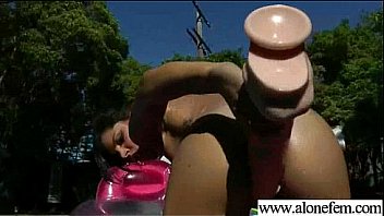 Solo girl masturbates using all kind of toys missy maze clip 01