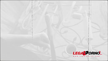 Teen cassie fire tied up with ropes for rough bdsm fuckeria in the kitchen gp227