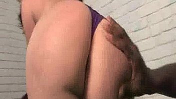 Redhead cougar sucks black cock
