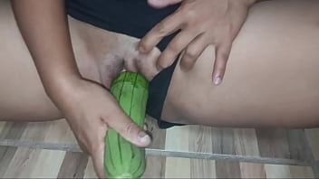 First attempts to fuck my ass with a giant dildo