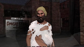 Sexy girl convinced and ass fucked by a thick cock old man in his house ll