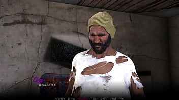 Sexy girl convinced and ass fucked by a thick cock old man in his house ll