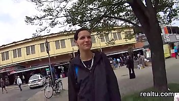 Luscious czech teen is seduced in the mall and screwed in pov