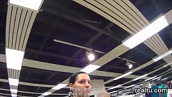 Luscious czech teen is seduced in the mall and screwed in pov