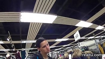 Luscious czech teen is seduced in the mall and screwed in pov