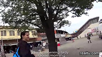 Luscious czech teen is seduced in the mall and screwed in pov