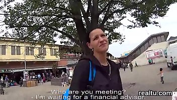 Luscious czech teen is seduced in the mall and screwed in pov