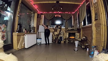 Tight leather pants dance – cameltoe tease & sensual moves prev