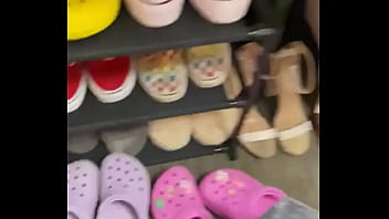 A sneak peek of my friends collection of shoes at my disposal A sneak peek of my friends collection of shoes at my disposal
