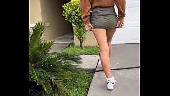 I’m positive this is what everyone see’s when i get out of my car no makeup hair a mess and dress riding up