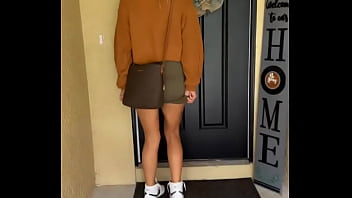 I’m positive this is what everyone see’s when i get out of my car no makeup hair a mess and dress riding up