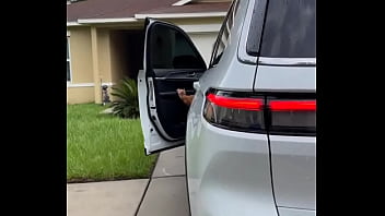 I’m positive this is what everyone see’s when i get out of my car no makeup hair a mess and dress riding up