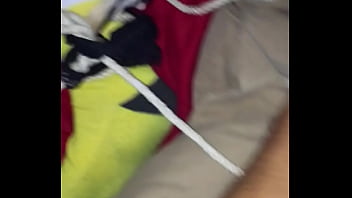 Teen finger fucked tied up