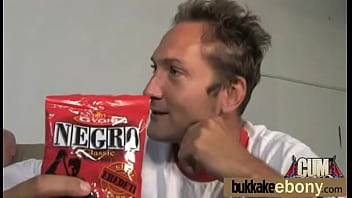 Amazing group oral and fucking interracial 14