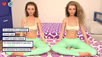 Elmwood university #15 helping the blonde flatmates doing yoga