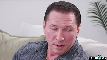 Perv stepfather guiding his petite stepdaughters ass