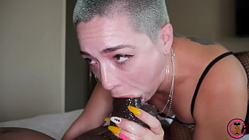 Bald pawg fucked in her ass by a huge bbc