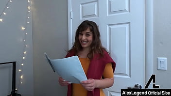 Hottest tutor russian fallon west got pussy creampied by alex legend