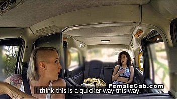 Blonde Cab Driver Licks Big Ass Customer thumbnail