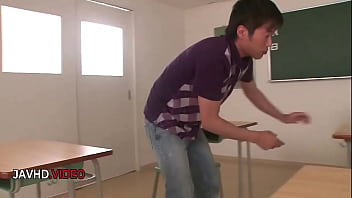 Seductive jav actress kyoka's steamy classroom fantasy