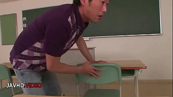 Seductive jav actress kyoka's steamy classroom fantasy