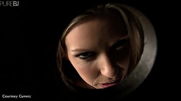 Courtney cummz confesses at the gloryhole