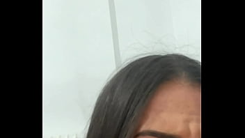 Medusa playing with a big dildo blowjob titjob and masturbation