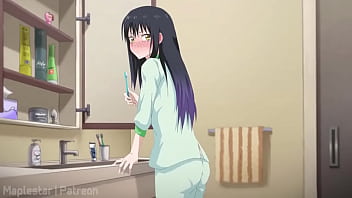 The pulled her pants down xd