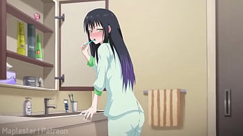 The pulled her pants down xd