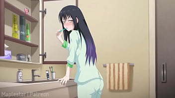 The pulled her pants down xd