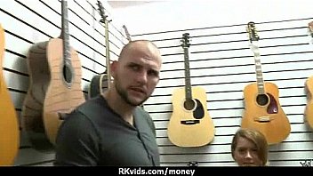 Amateur has sex for some quick cash 23