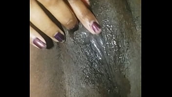 Playing with my wetness