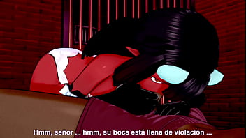 “succubus meru said she’d devour me but ended up swallowing it all ”