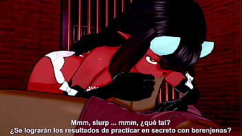 “succubus meru said she’d devour me but ended up swallowing it all ”