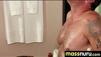 Slippery nuru massage for lucky dude 27