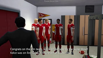 Horny blonde seduces hot jock sims 4 3d hentai