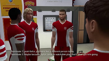 Horny blonde seduces hot jock sims 4 3d hentai