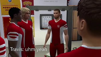 Horny blonde seduces hot jock sims 4 3d hentai