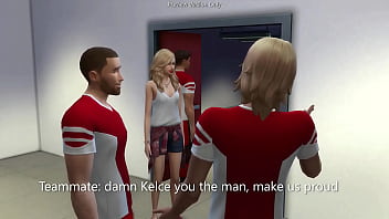Horny blonde seduces hot jock sims 4 3d hentai