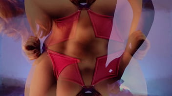 Cute latina cleaning the hose and getting hot for money