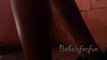 Cute latina cleaning the hose and getting hot for money